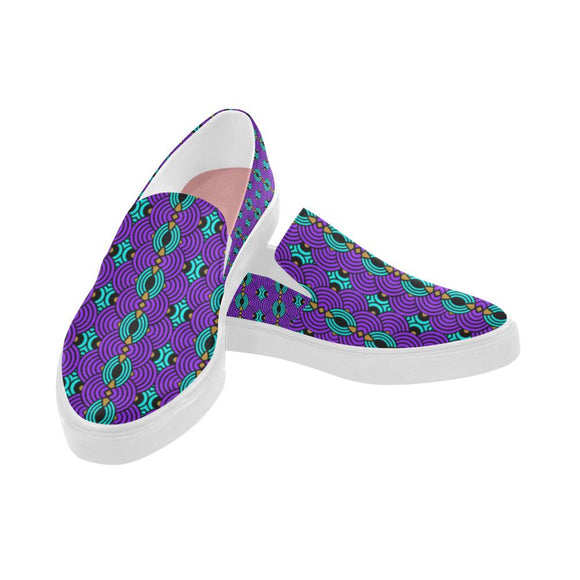 Shoe Slip-on Women's-Cowrie Print