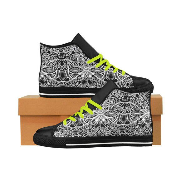 Shoe High Top Leather - Triple Mask