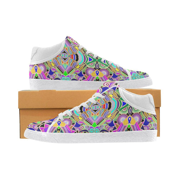 Shoe Canvas-Urban Grafitti Women