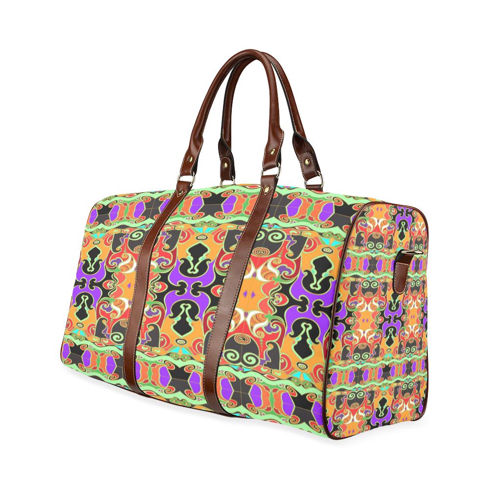 Luggage-Graffiti Print
