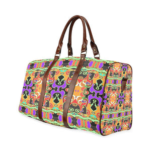 Luggage-Graffiti Print