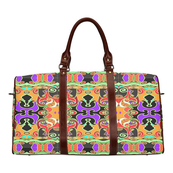 Luggage-Graffiti Print