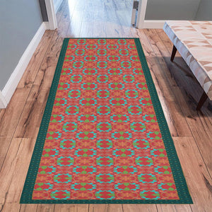 Runner Area Rug 10'x3'3''- Garden of Eden