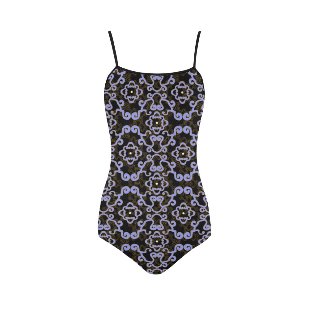 Strap Swimsuit- India Garden