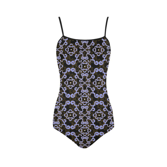 Strap Swimsuit- India Garden
