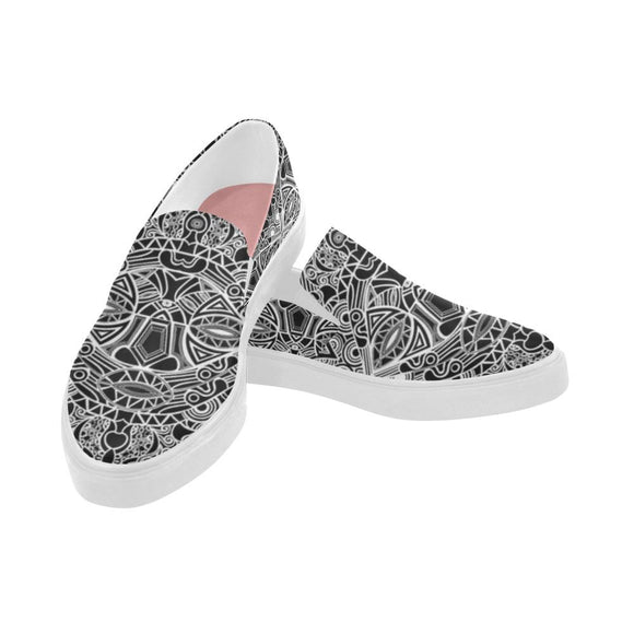 Shoe MicroFiber Slip-on- Triple Mask