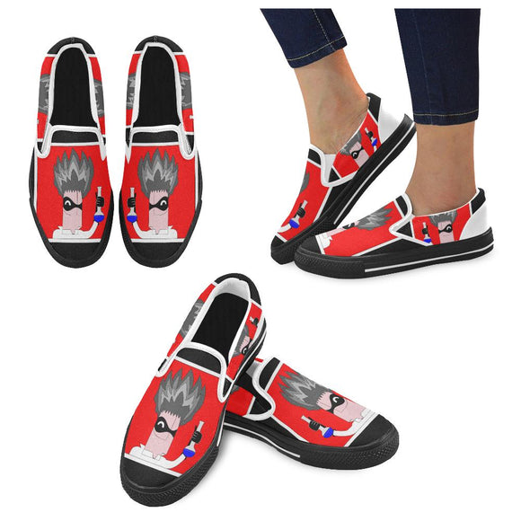 Shoe Men's Slip-on- Mad Scientist