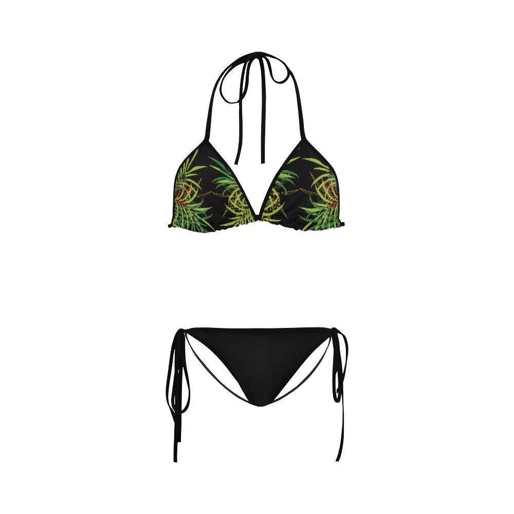 Bikini Swimsuit- Fronds