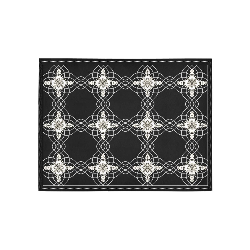 Area Rug 5'3''x4'-Gardenia