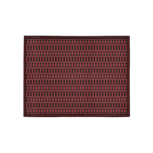 Area Rug 5'3''x4'- Tartan Style
