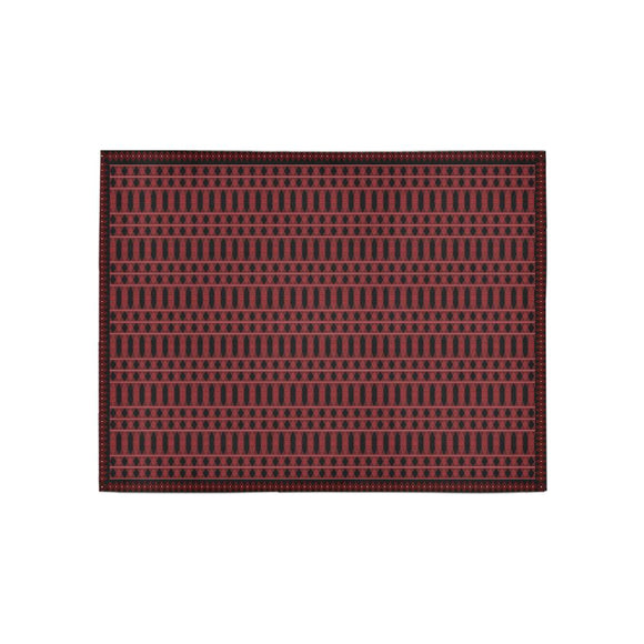 Area Rug 5'3''x4'- Tartan Style
