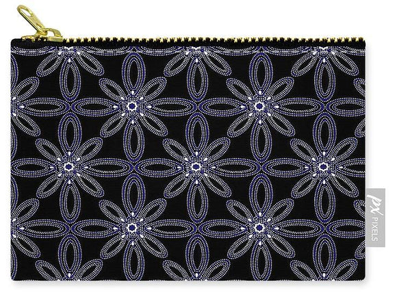 Carry-All Pouch - Beaded Bloom