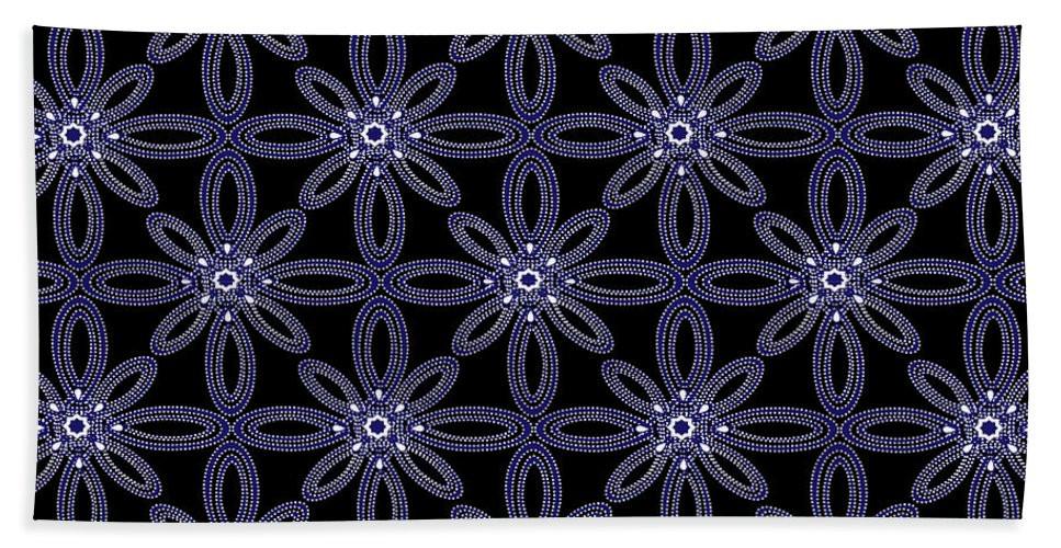 Beach Towel - Beaded Bloom