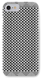 Phone Case - Black And White Droplet
