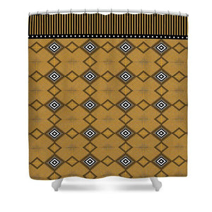Shower Curtain - Earth Cloth Ochre