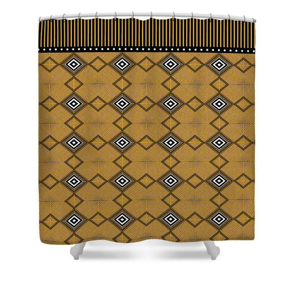 Shower Curtain - Earth Cloth Ochre