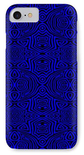 Phone Case - Electric Blue Tribal