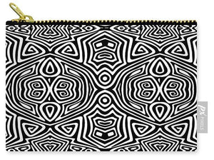Carry-All Pouch - Electronic Black And White