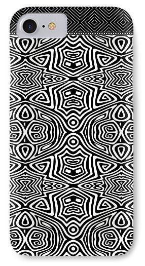 Phone Case - Electronic Black And White