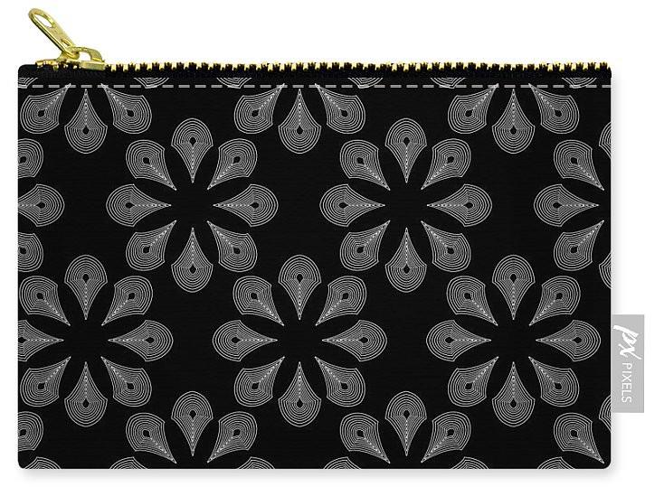 Carry-All Pouch - Elegant Blooms
