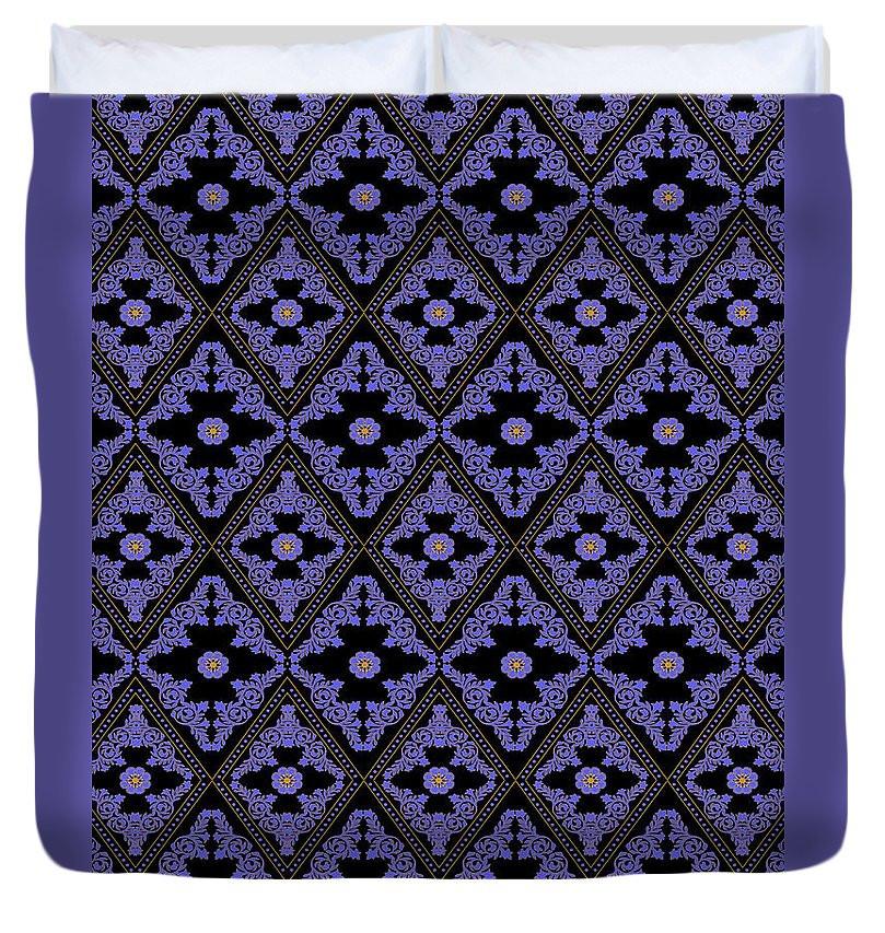 Duvet Cover - Garden Periwinkle
