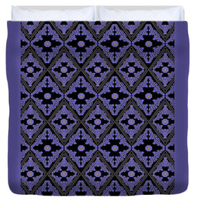 Duvet Cover - Garden Periwinkle