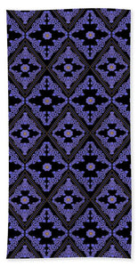 Bath Towel - Garden Periwinkle