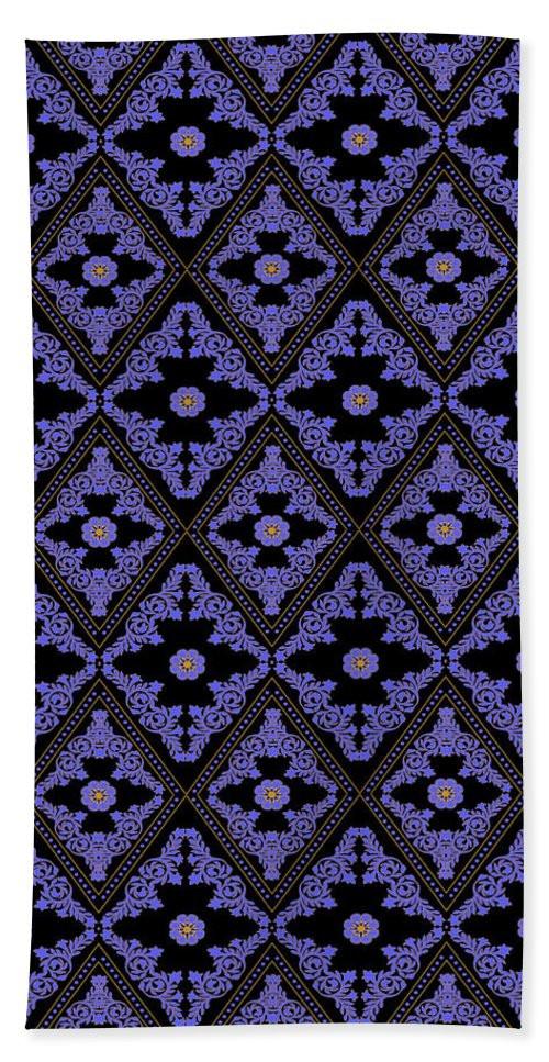 Bath Towel - Garden Periwinkle