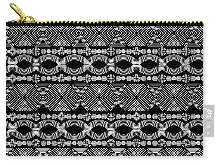 Carry-All Pouch - Geometric Tribal Bold