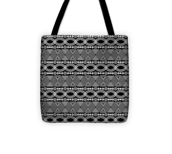 Tote Bag - Geometric Tribal Bold