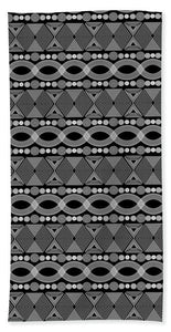 Bath Towel - Geometric Tribal Bold