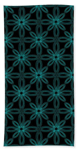 Beach Towel - Infinite Bloom Teal