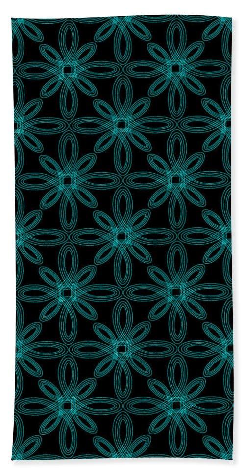 Beach Towel - Infinite Bloom Teal