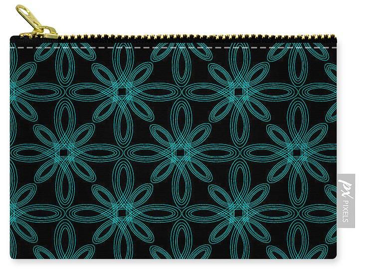 Carry-All Pouch - Infinite Bloom Teal