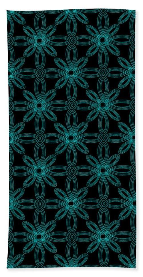 Bath Towel - Infinite Bloom Teal