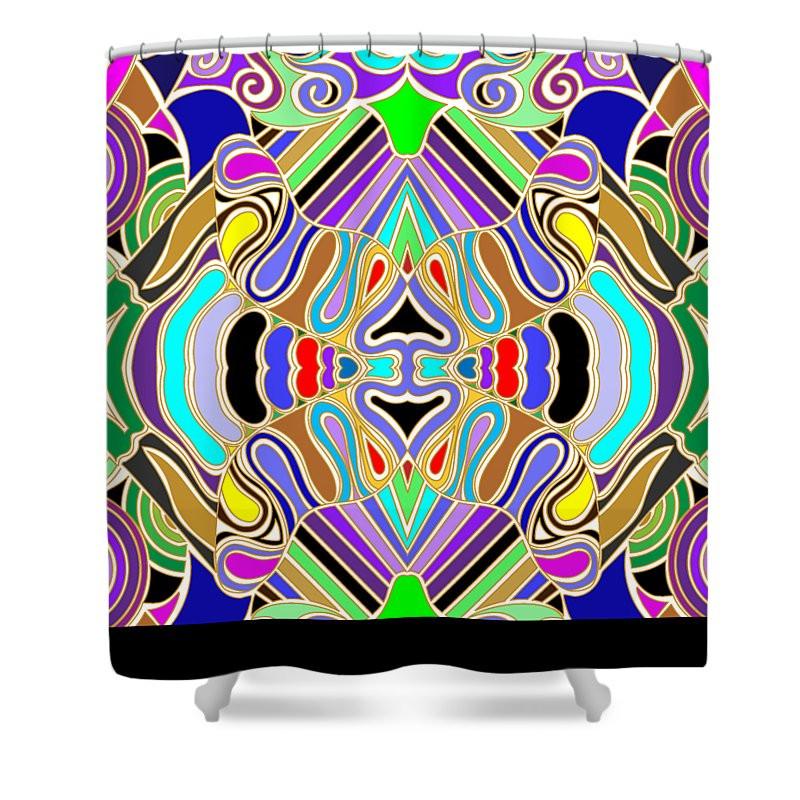 Shower Curtain - Kaleidescope 1
