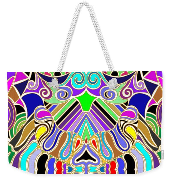 Weekender Tote Bag - Kaleidescope 1