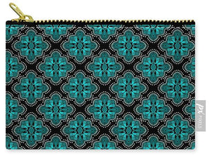 Carry-All Pouch - Kaleidescope Teal
