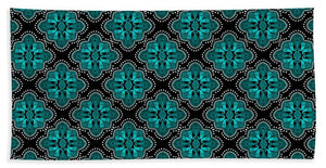 Bath Towel - Kaleidoscope Teal