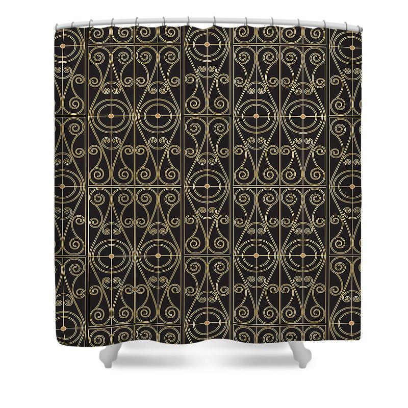 Shower Curtain - Lion's Gate Motif