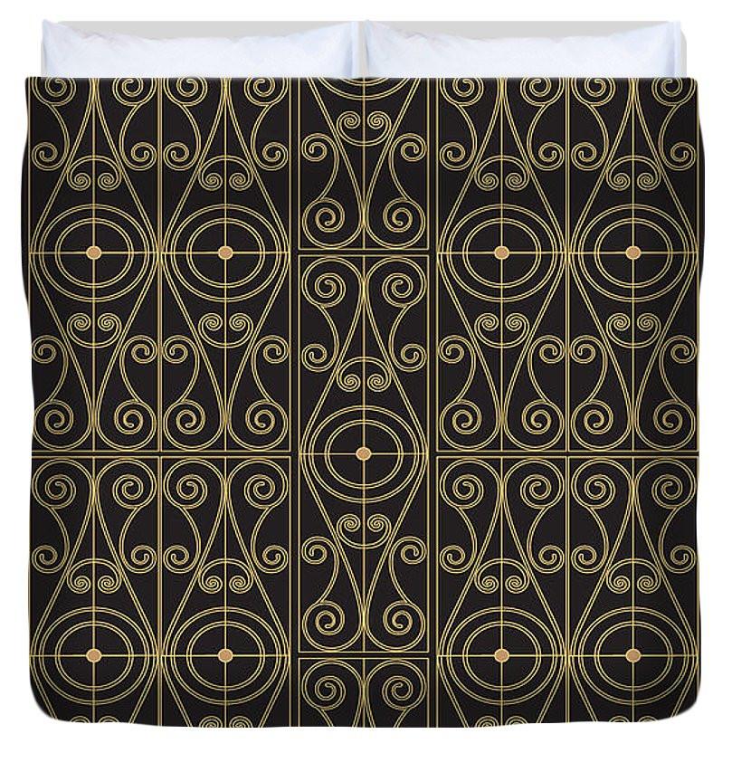 Duvet Cover - Lion's Gate Motif