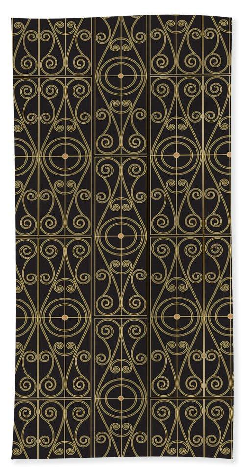 Bath Towel - Lion's Gate Motif