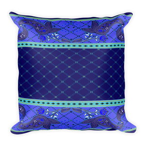 Square Pillow-Paisley Bloom