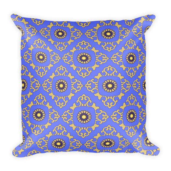 Square Pillow-Ornate Medallion