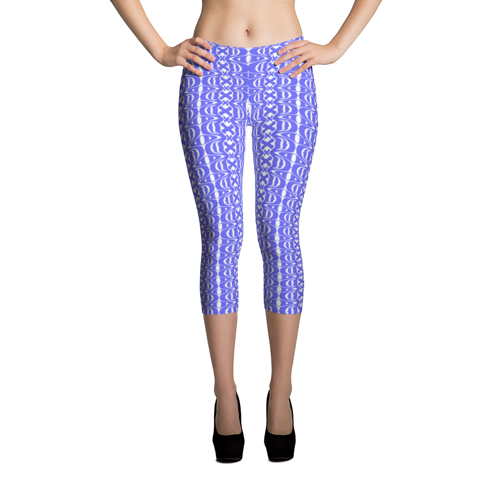 Capri Leggings-Periwinkle