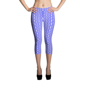 Capri Leggings-Periwinkle