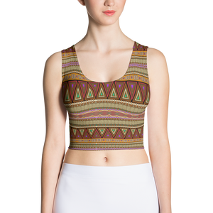 CropTop-Ethnic Design CLR