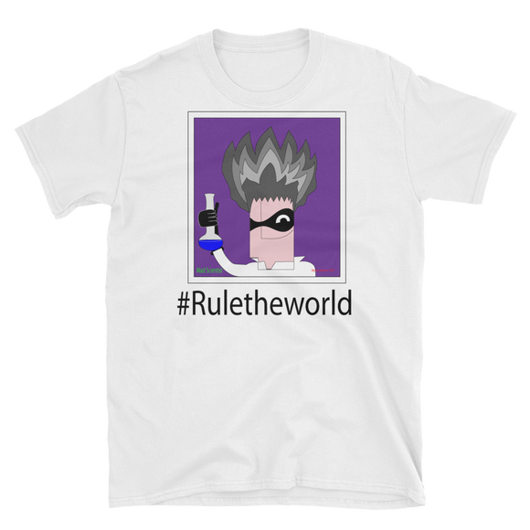T-Shirt-Mad Scientist Purple