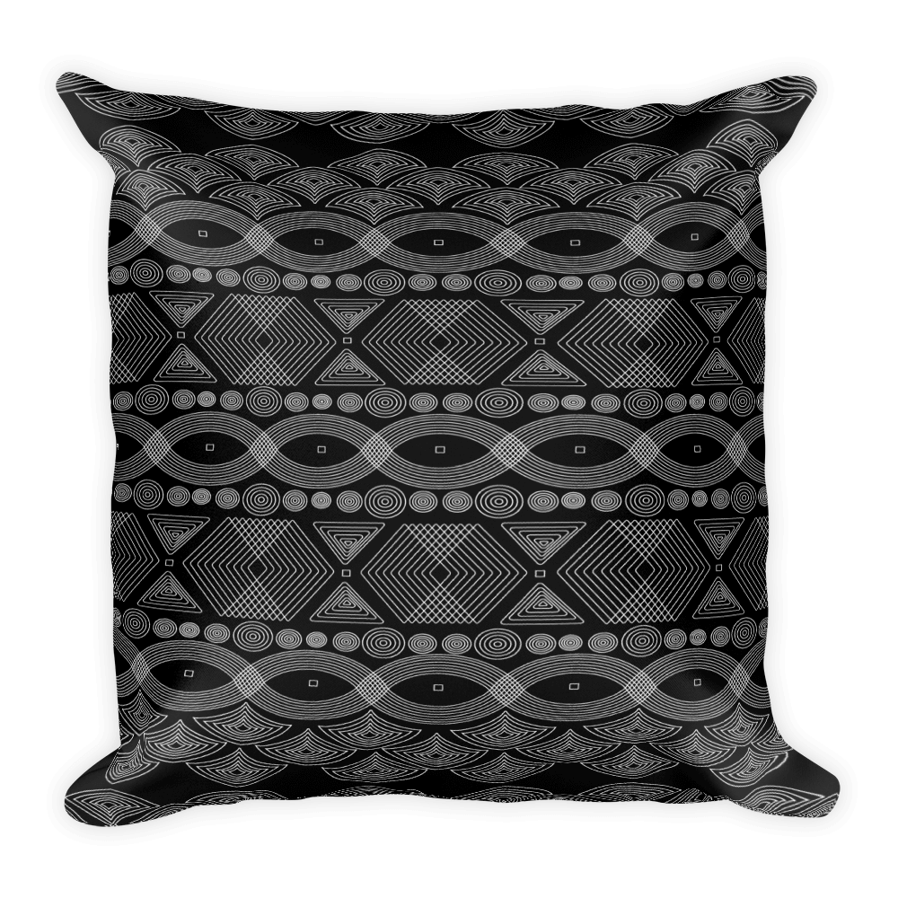 Square Pillow-Tribal Threads