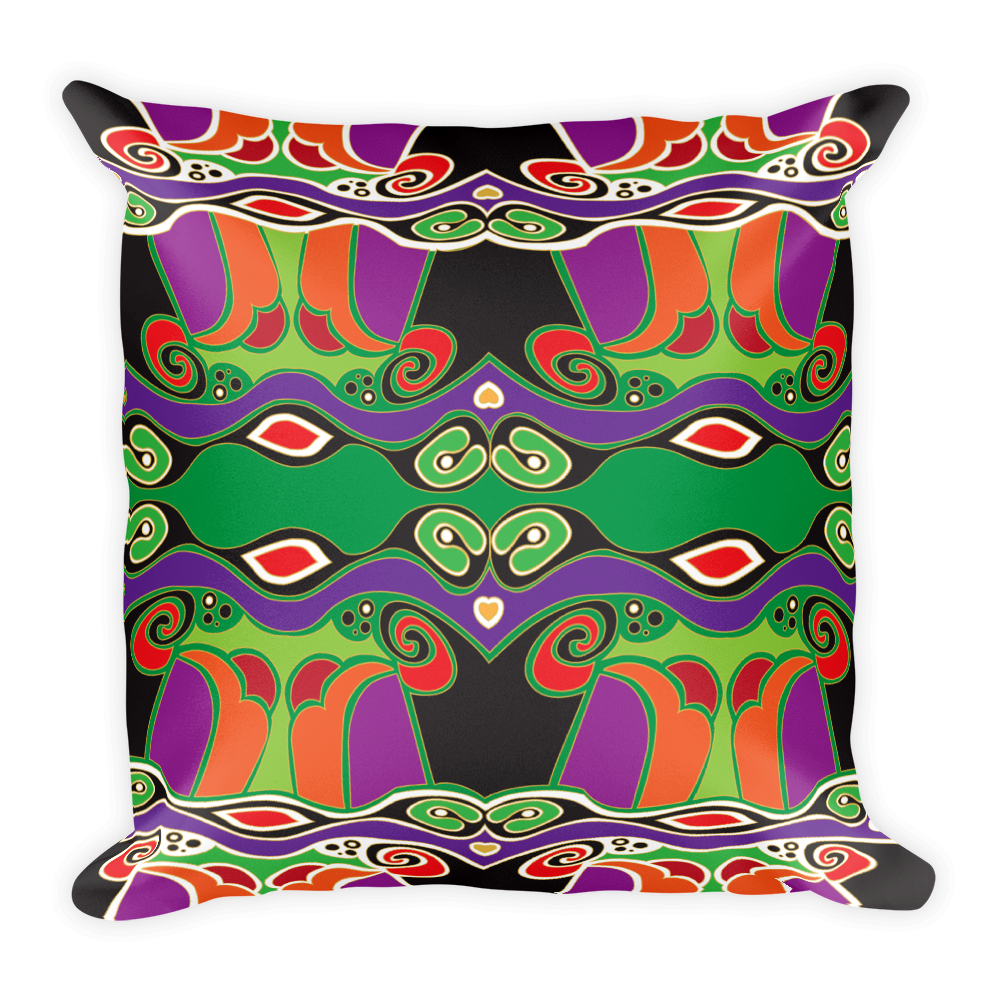 Square Pillow-Carnivale